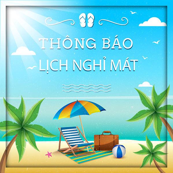 VNNP thông báo nghỉ lễ 2/9 và lịch nghỉ mát 2017