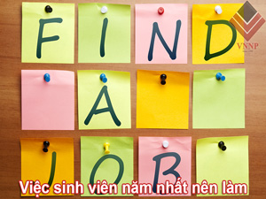 Việc sinh viên năm nhất nên làm