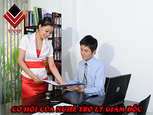 Cơ hội của nghề thư ký trợ lý giám đốc